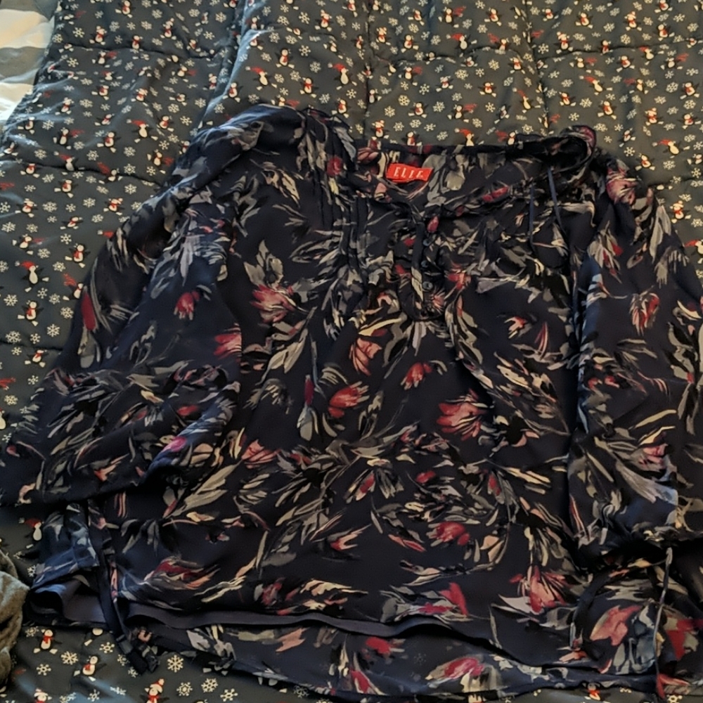 Elle Flowy Top with Tank